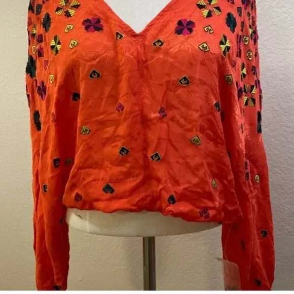 FREE PEOPLE BLOUSE - Picture 2 of 4